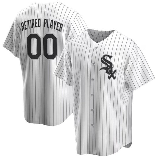 Chicago White Sox White Home Pick-A-Player Retired Roster Replica Jersey
