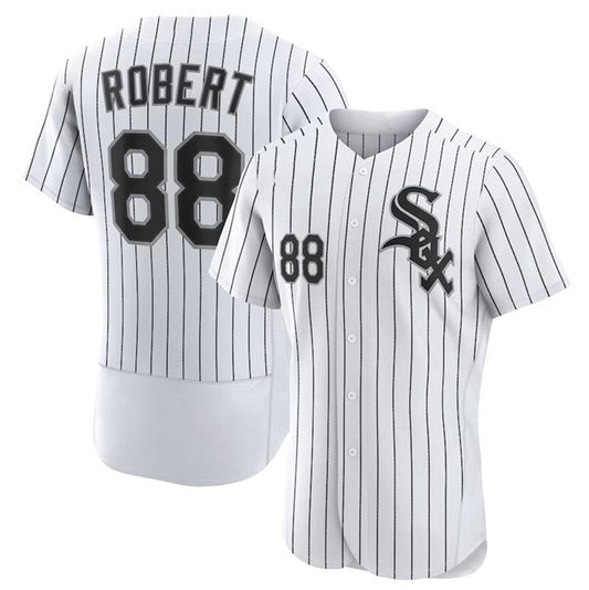 Chicago White Sox White #88 Luis Robert White Home Authentic Player Jersey Baseball Jerseys
