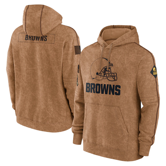C.Browns 2023 Salute To Service Club Pullover Hoodie Cheap sale Birthday and Christmas gifts Stitched American Football Jerseys