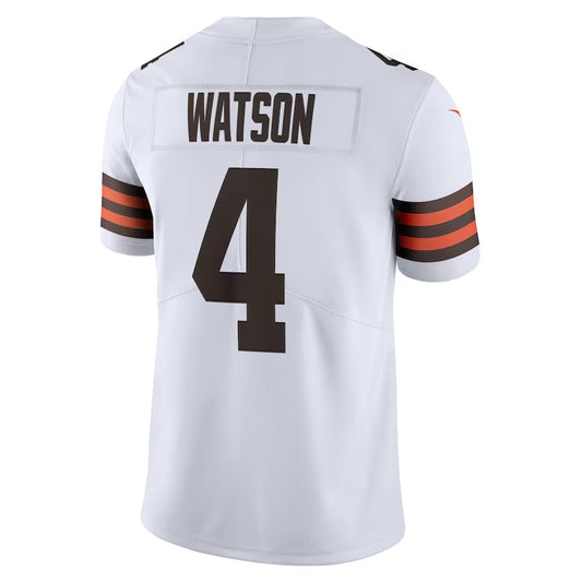 C.Browns #4 Deshaun Watson 2020 Vapor Limited Jersey - White American Football Jersey