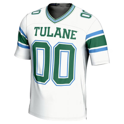 Custom GameDay Greats White Tulane Green Wave NIL Pick-A-Player American College Jerseys Football Jerseys