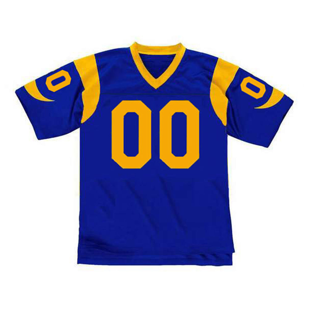 Custom LA.Rams Royal 1980 Home Throwback Football Stitched Jersey Customized Any Name & Number