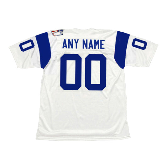 Custom LA.Rams White 1969 Away Throwback Football Jersey Customized Any Name Number Stitched Jerseys