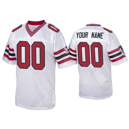 Custom Stitched A.Falcon Throwback American Football Jerseys