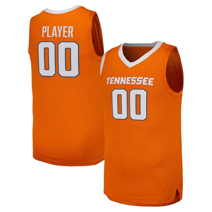 Custom T.Volunteers NIL Pick-A-Player Basketball Replica Jersey - Orange College Jerseys