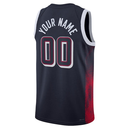 Custom USA Basketball Unisex 2024 Swingman Jersey - Navy American Basketball Jersey