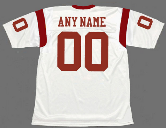Custom W.Redskins Retro Football Jersey White All Stitched W.Football Team jerseys