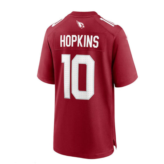 A.Cardinal #10 DeAndre Hopkins Game Player Jersey - Cardinal Stitched American Football Jerseys