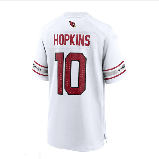A.Cardinal #10 DeAndre Hopkins Game Player Jersey - White Stitched American Football Jerseys