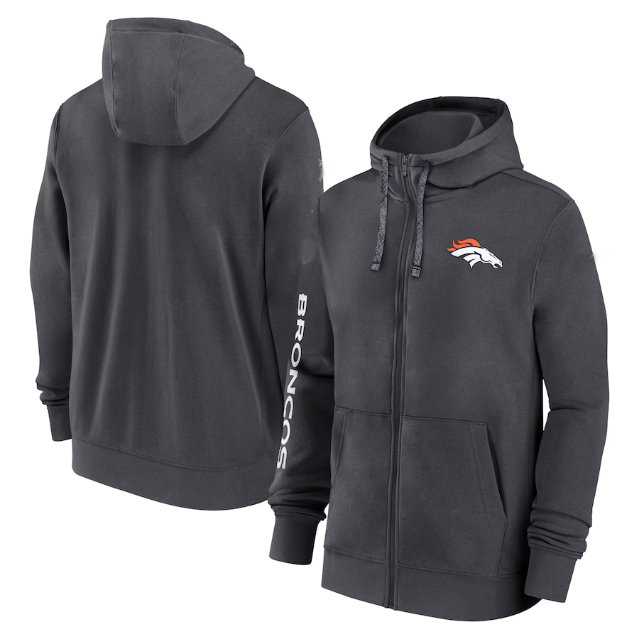 D.Broncos Salute To Service Club Pullover Hoodie Cheap sale Birthday and Christmas gifts Stitched American Football Jerseys