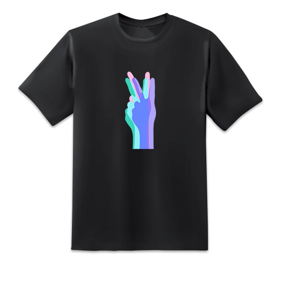Don't Give Up Black T-Shirt