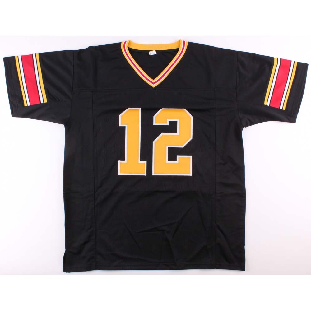 Grambling State Tigers #12 Rare Williams Black Gridiron Legends Football Jerseys