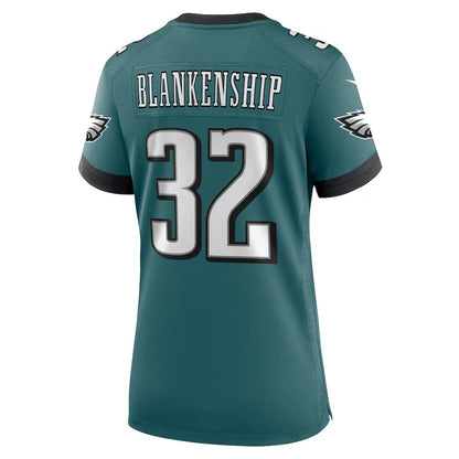 P.Eagles #32 Reed Blankenship Green Game Football Jerseys