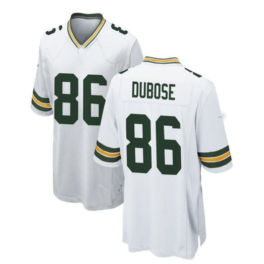 GB.Packers #86 Grant Dubose Game Jersey - White Stitched American Football Jerseys