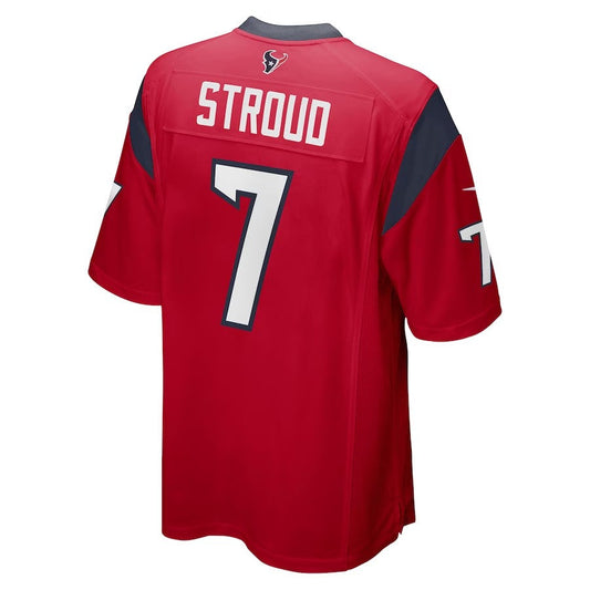 H.Texans #7 CJ Stroud Red Stitched Football American Jerseys