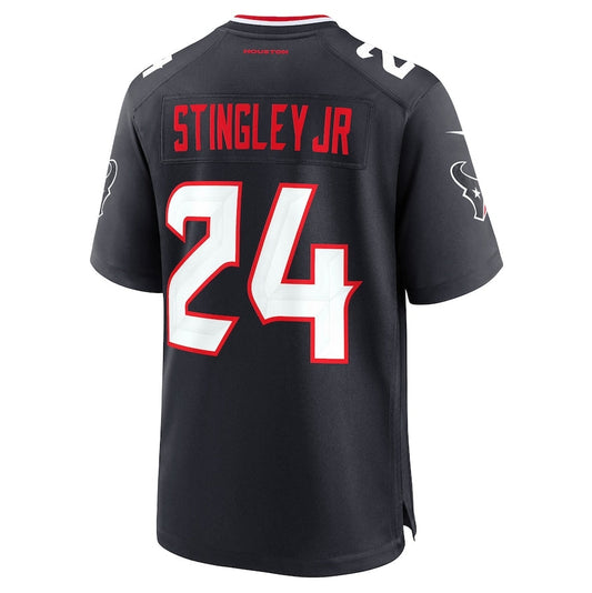 H.Texans #24 Derek Stingley Jr. Game Jersey - Navy American Football Jerseys