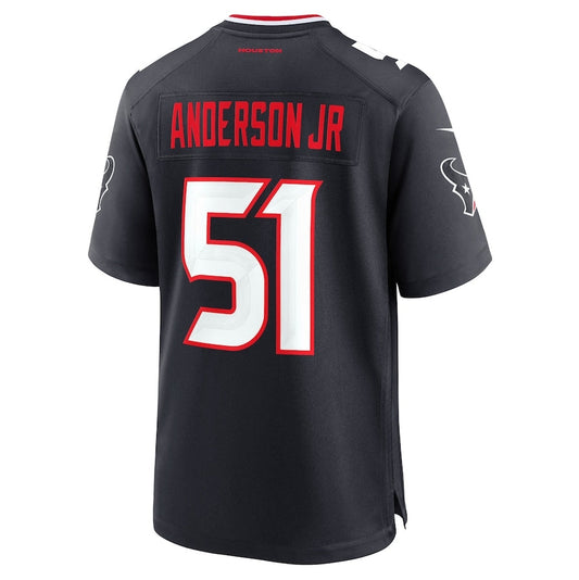 H.Texans #51 Will Anderson Jr. Game Jersey - Navy Football Jerseys