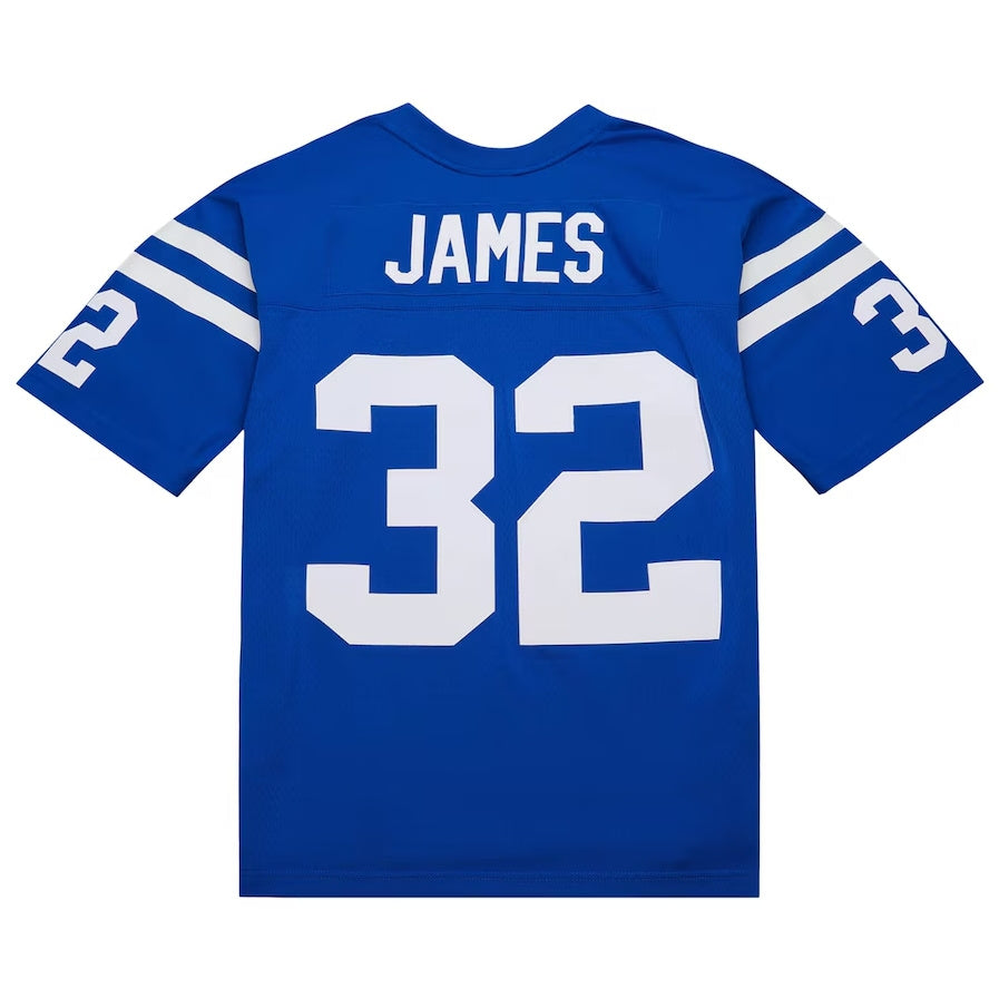 IN.Colts #32 Edgerrin James Mitchell & Ness 1999 Legacy Replica Jersey - Royal Stitched American Football Jerseys