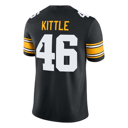 Iowa Hawkeyes #46 George Kittle Black Stitched American Football Jerseys