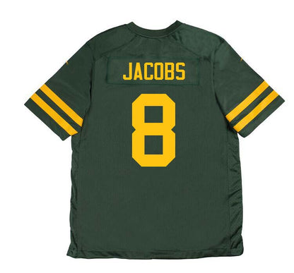 GB.Packers #8 Josh Jacobs Green 50s Classic Game American Football Stitched Jerseys