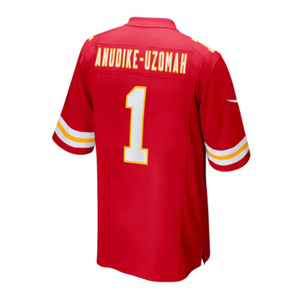 KC.Chiefs #1 Felix Anudike-Uzomah Red 2023 Draft First Round Pick Stitched Jerseys