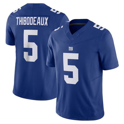 NY.Giants #5 Kayvon Thibodeaux Royal Vapor F.U.S.E. Limited Jersey Stitched American Football Jerseys