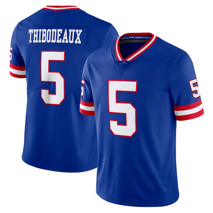 NY.Giants #5 Kayvon Thibodeaux New Royal Vapor Limited Jersey Stitched American Football Jerseys