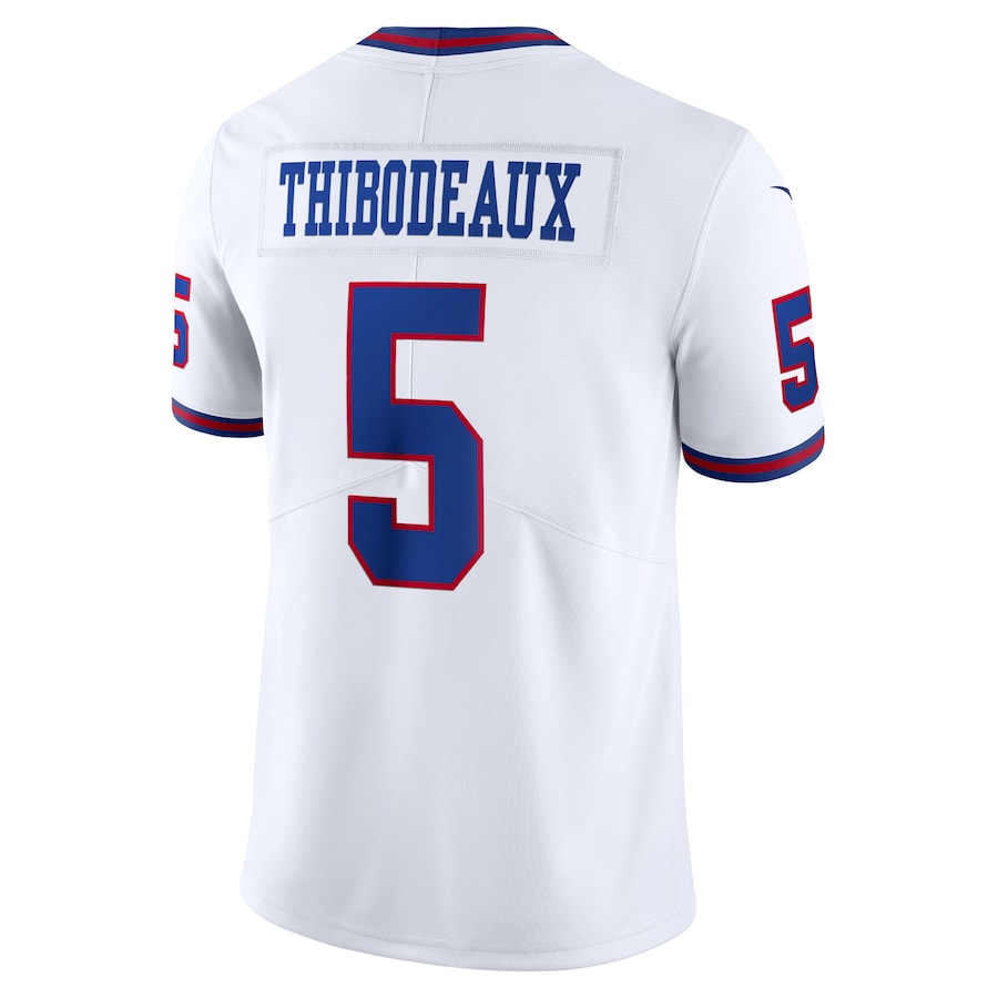 NY.Giants #5 Kayvon Thibodeaux White Color Rush Vapor Limited Jersey Stitched American Football Jerseys