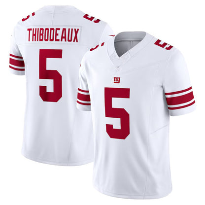 NY.Giants #5 Kayvon Thibodeaux White Vapor F.U.S.E. Limited Jersey Stitched American Football Jerseys