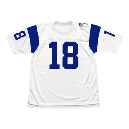 LA.Rams #18 Roman Gabriel White 1969 Away Throwback Football Stitched Jersey