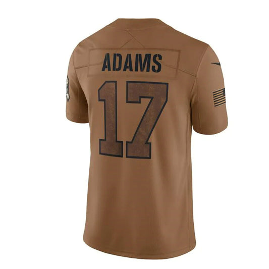 LV.Raiders #17 Davante Adams Brown 2023 Salute To Service Limited Stitched Jerseys