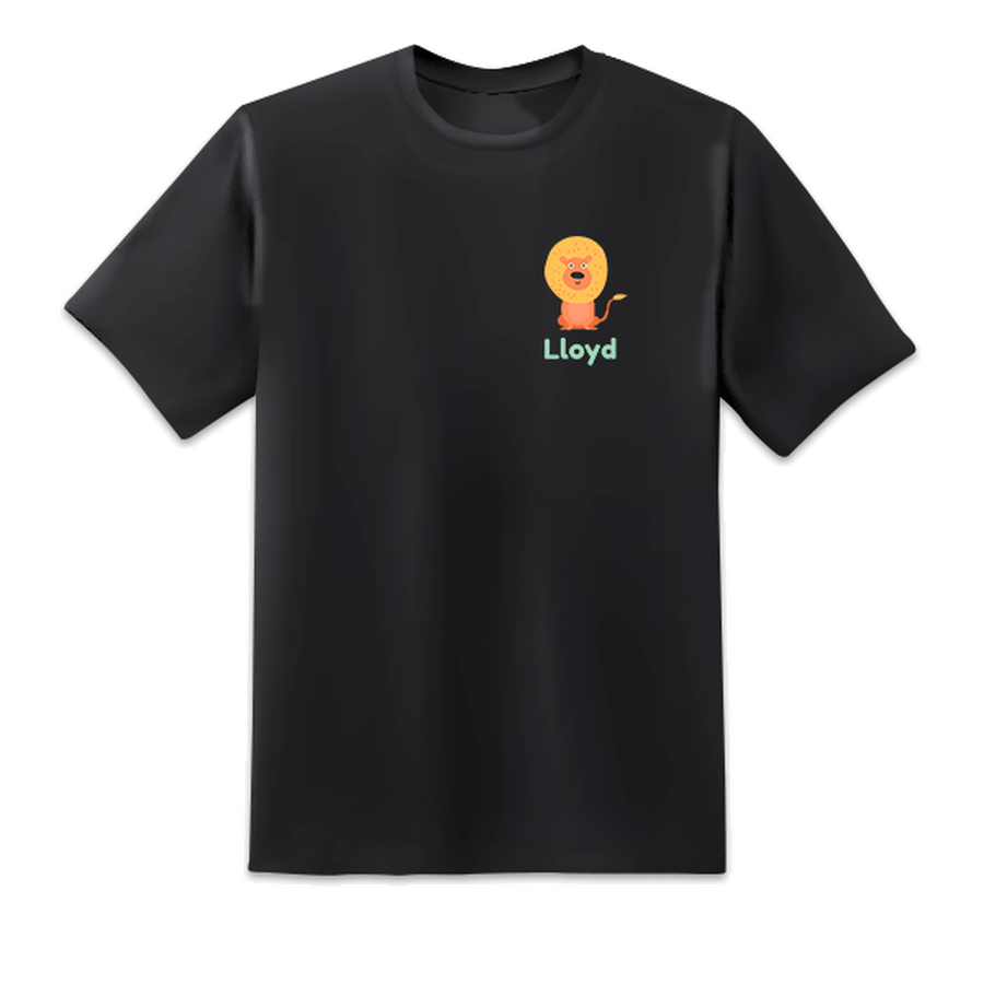 Lionhearted Black T-Shirt
