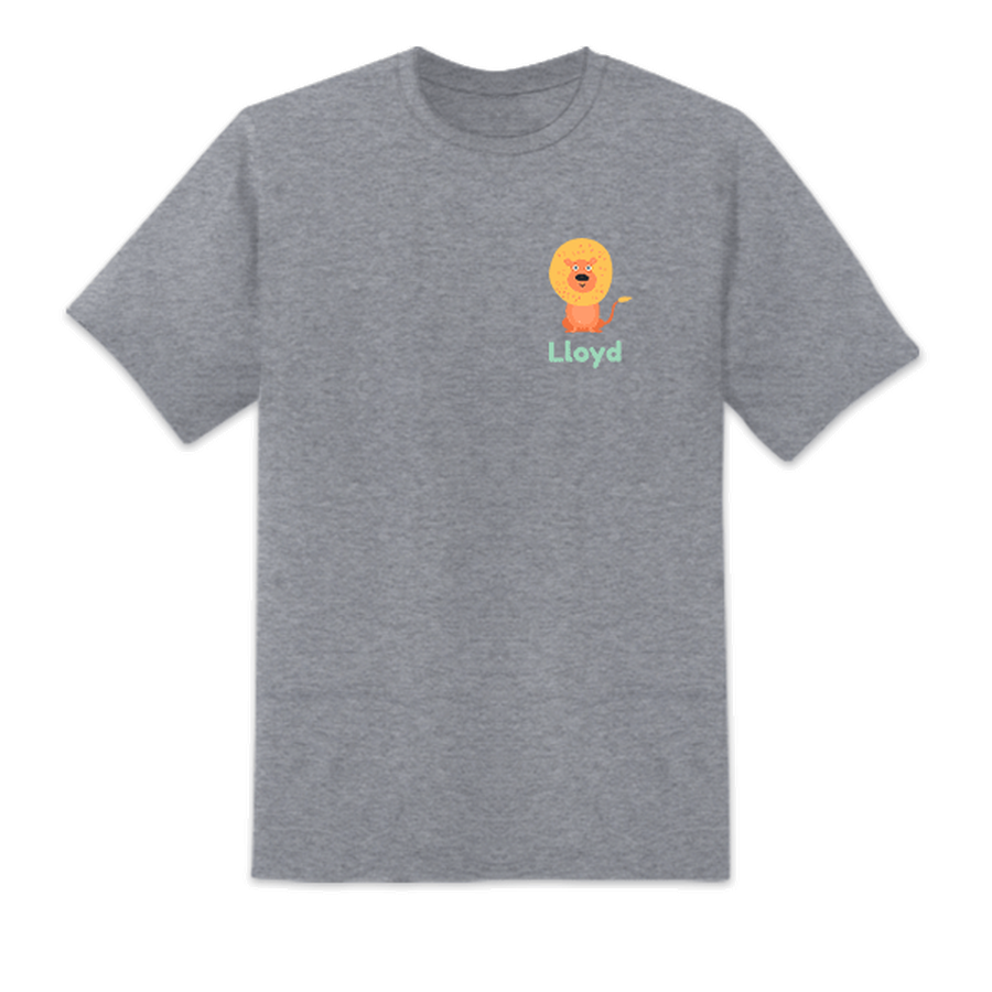 Lionhearted Gray T-Shirt