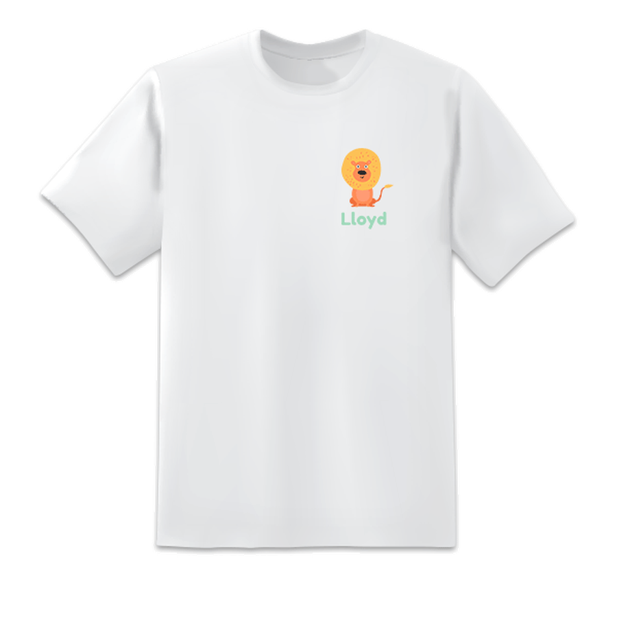 Lionhearted White T-Shirt