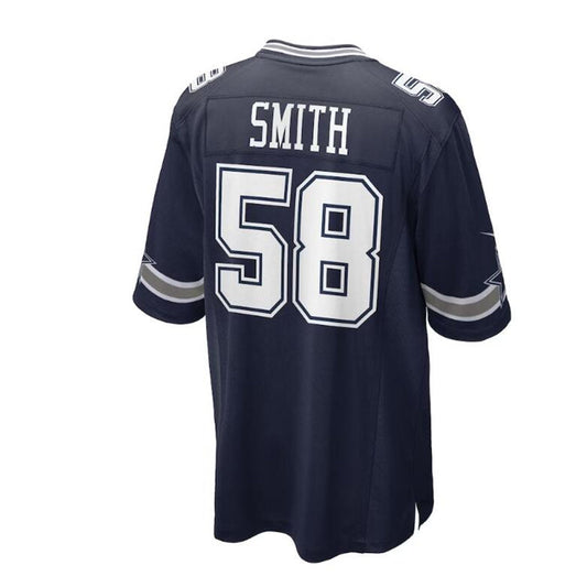 D.Cowboys #58 Mazi Smith 2023 Draft First Round Pick Game Jersey - Navy Stitched American Football Jerseys
