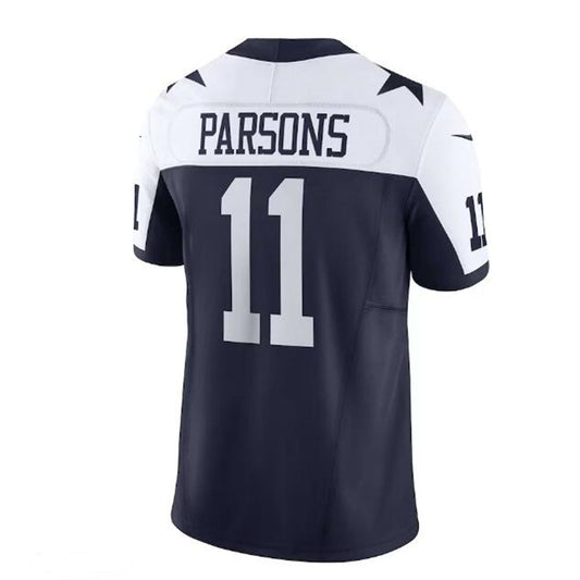 D.Cowboys #11 Micah Parsons Alternate Vapor Limited Jersey - Navy Stitched American Football Jerseys