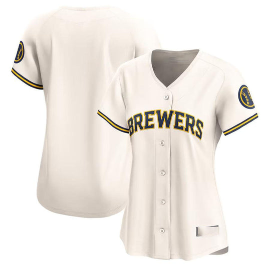 Milwaukee Brewers Cream Home Limited Jersey Baseball Jerseys