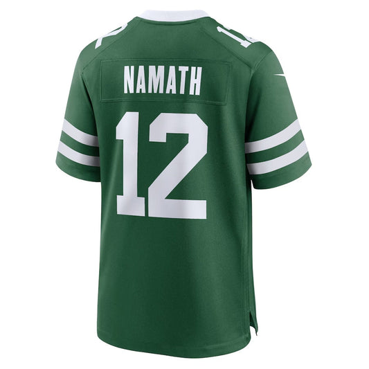 NY.Jets #12 Joe Namath Game Jersey - Legacy Green American Football Jerseys