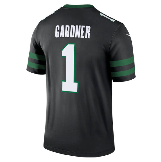 NY.Jets #1 Ahmad Sauce Gardner Alternate Legend Jersey - Legacy Black American Football Jerseys