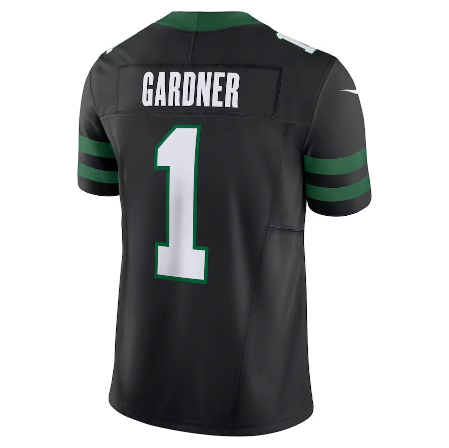 NY.Jets #1 Ahmad Sauce Gardner Alternate Vapor F.U.S.E. Limited Jersey - Legacy Black American Football Jerseys