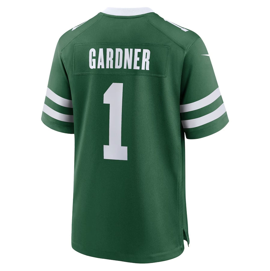 NY.Jets #1 Ahmad Sauce Gardner Game Jersey - Legacy Green American Football Jerseys