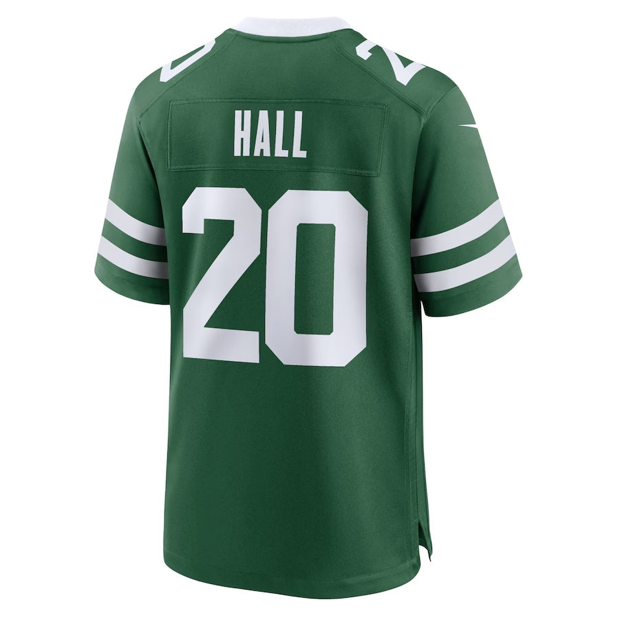 NY.Jets #20 Breece Hall Game Jersey - Legacy Green American Football Jerseys