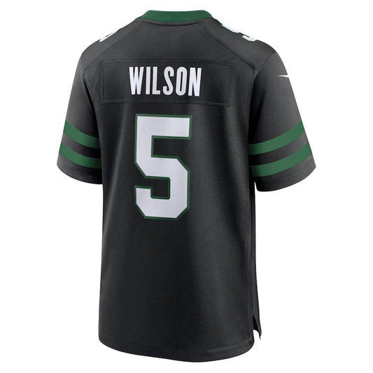 NY.Jets #5 Garrett Wilson Alternate Game Jersey - Legacy Black American Football Jerseys