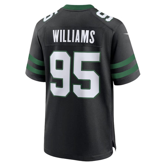 NY.Jets #95 Quinnen Williams Alternate Game Jersey - Legacy Black American Football Jerseys