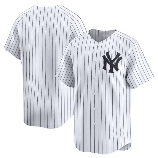 New York Yankees Home Limited Jersey - White Stitches Baseball Jerseys