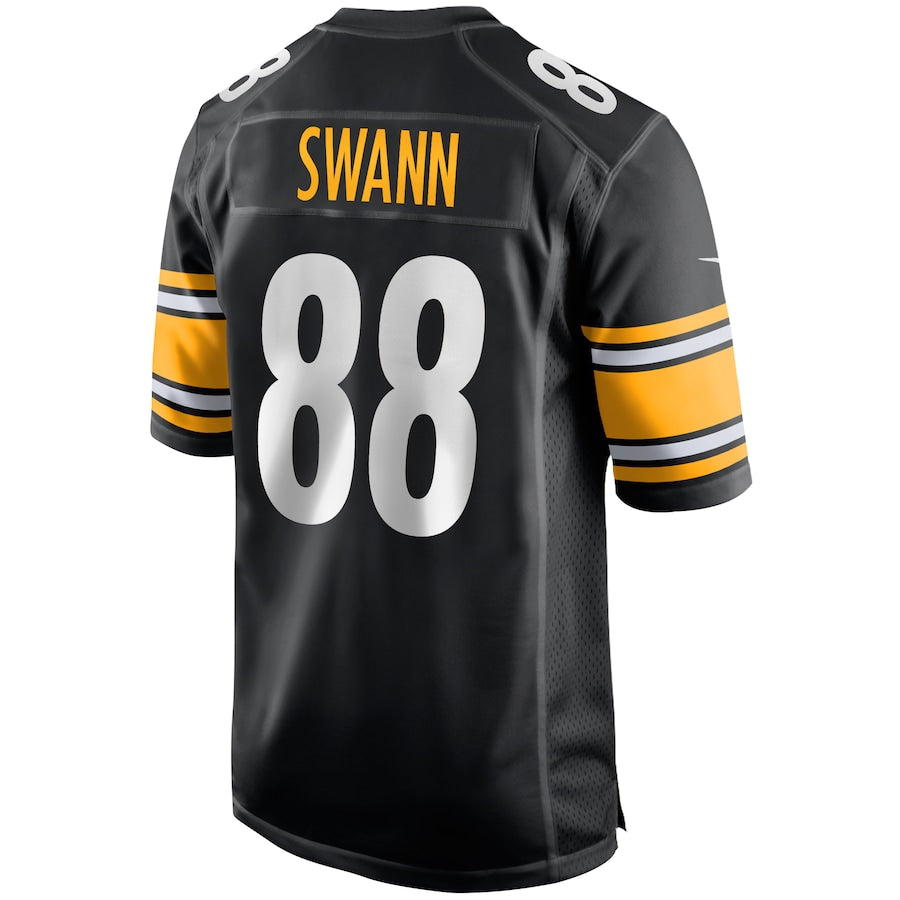 P.Steelers #88 Lynn Swann Black Player Game Jersey Stitched American Football Jerseys