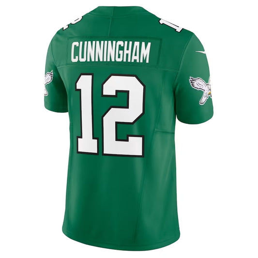 P.Eagles #12 Randall Cunningham Alternate Vapor F.U.S.E. Limited Jersey - Kelly Green American Football Jerseys