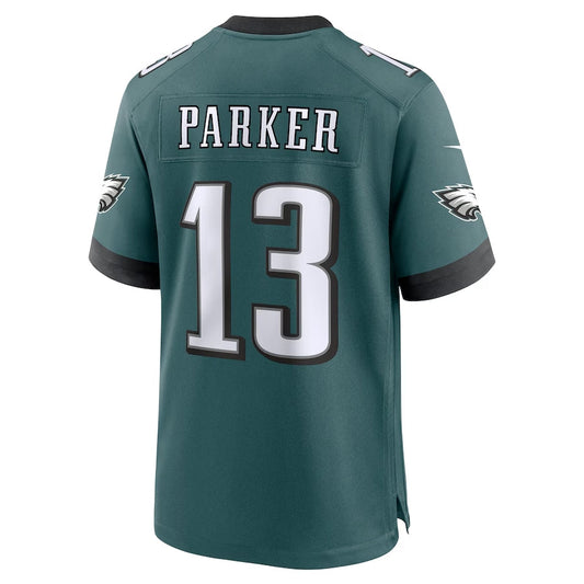 P.Eagles #13 DeVante Parker Game Jersey - Midnight Green American Football Jerseys