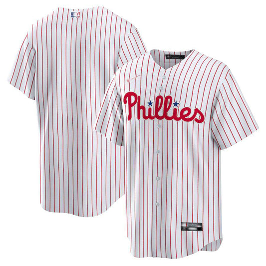 Philadelphia Phillies Jerseys White Home Blank Replica Jersey Baseball Jerseys