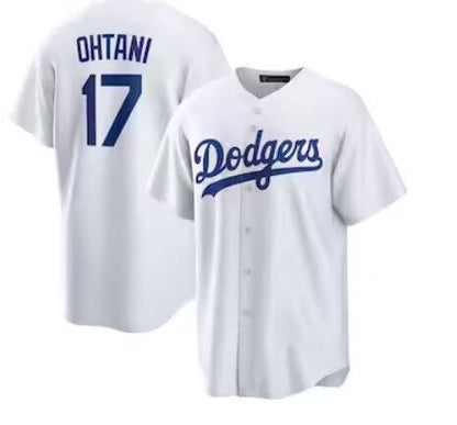 Baseball Jerseys Los Angeles Dodgers #17 Clayton Kershaw White Home Replica Player Name Jersey